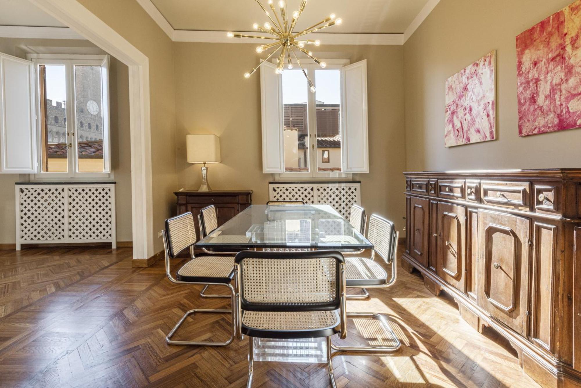 Penthouse In Piazza Della Signoria Duomo View Lejlighed Firenze Eksteriør billede