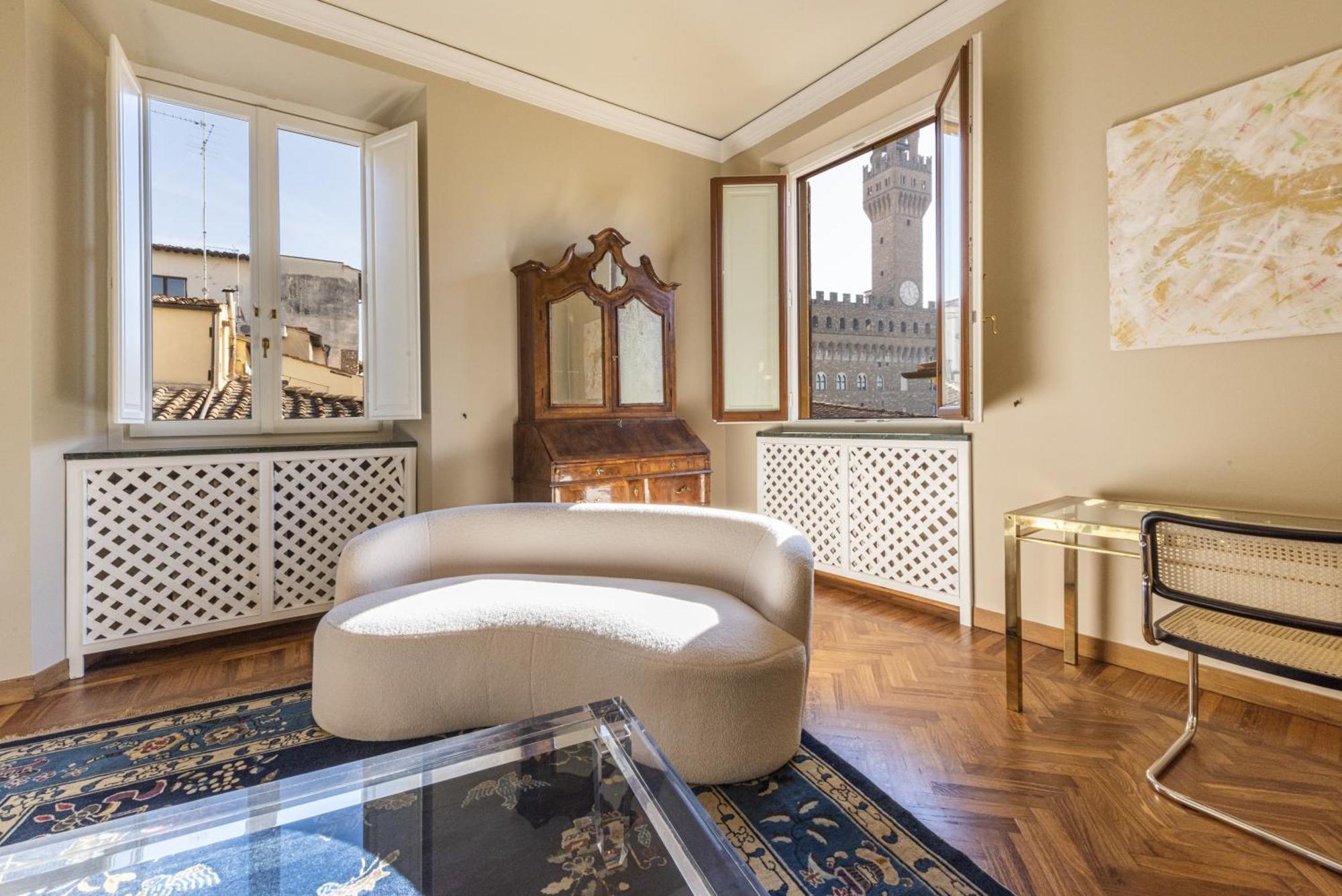 Penthouse In Piazza Della Signoria Duomo View Lejlighed Firenze Eksteriør billede