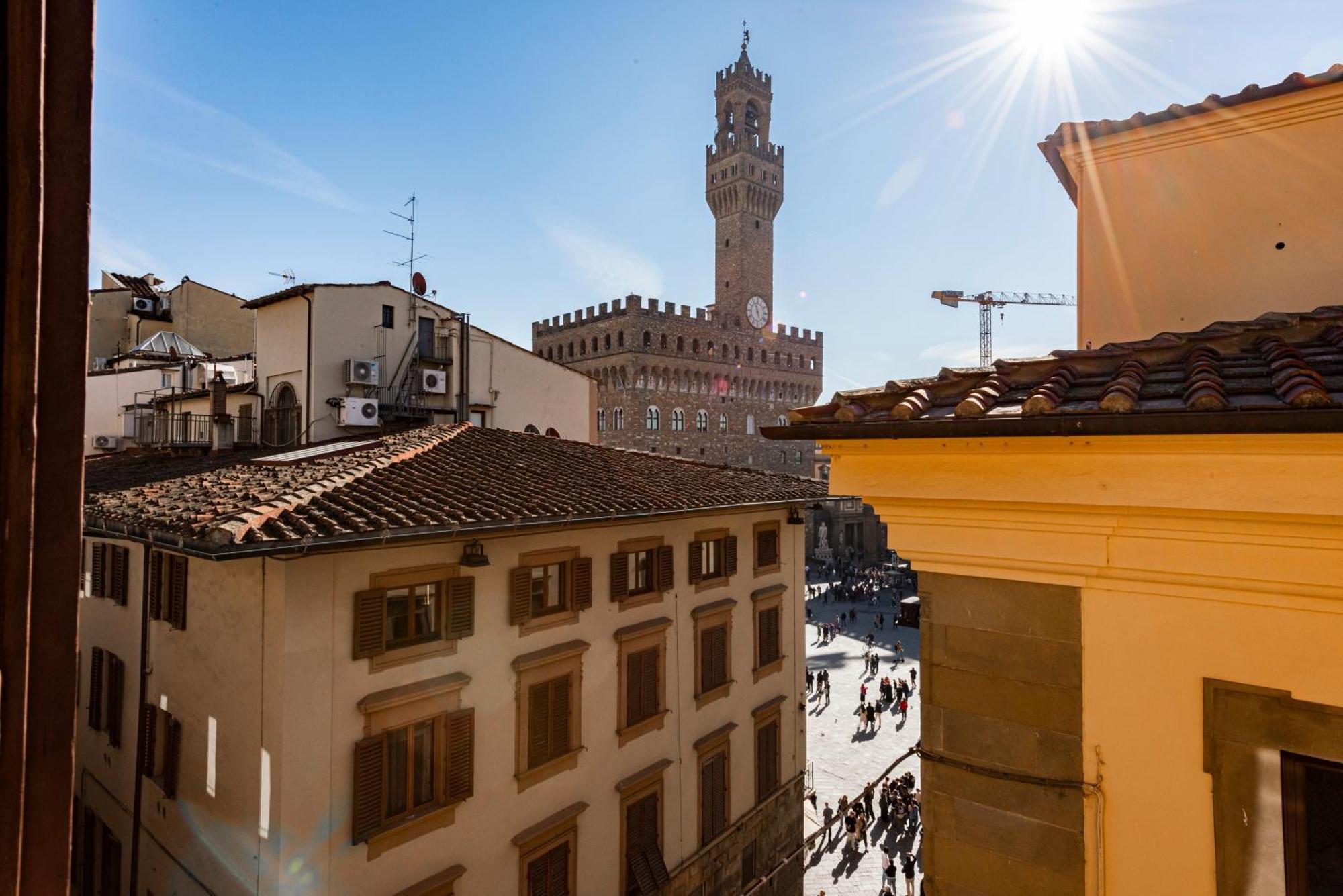 Penthouse In Piazza Della Signoria Duomo View Lejlighed Firenze Eksteriør billede